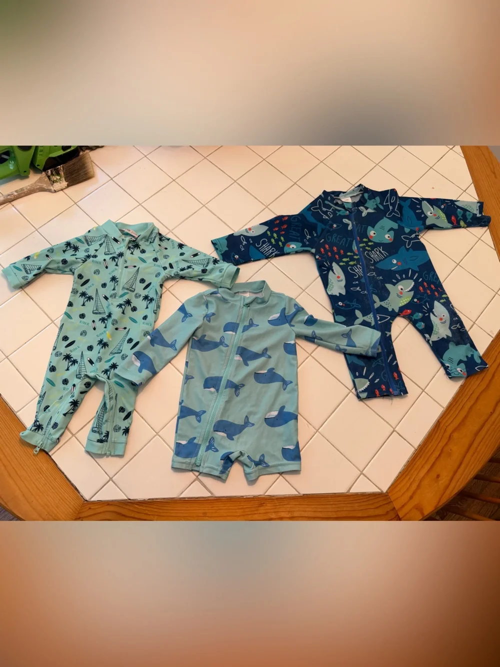 Baby toddler one piece swim bathing suit bundle boy beach holiday summer pool